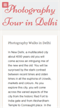 Mobile Screenshot of photographytourindelhi.com